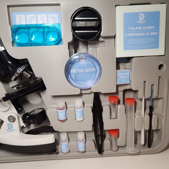 NEW Discovery #MINDBLOWN Microscope Set 48-Piece with Durable Metal Framework, 1 - Picture 15 of 16